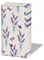 Taschentücher - Lavender With Love Cream Taschentücher - Lavender With Love Cream
