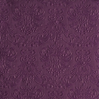 Servietten 33x33 cm - Elegance Aubergine
