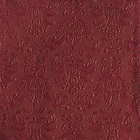 Servietten 33x33 cm - Elegance Bordeaux