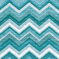Servietten 33x33 cm - Textured Chevron Petrol