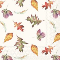 Servietten 33x33 cm - Falling Leaves