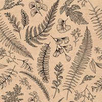 Servietten 33x33 cm - Leaves And Herbs Servietten 33x33 cm - Leaves And Herbs