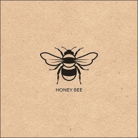 Servietten 33x33 cm - Honey Bee Servietten 33x33 cm - Honey Bee