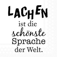 Servietten 33x33 cm - Lachen
