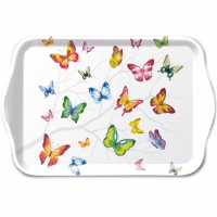 Tablett - Colourful Butterflies Tablett - Colourful Butterflies