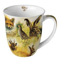 Porzellan-Tasse - Wild Animals Collage Porzellan-Tasse - Wild Animals Collage