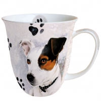 Porzellan-Tasse - Jack Russel