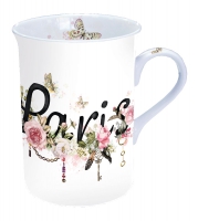 Porzellan-Tasse - Paris