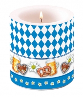 Dekorkerze klein - Oktoberfest