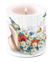 Dekorkerze klein - Summer Hat Dekorkerze klein - Summer Hat