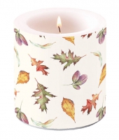 Dekorkerze klein - Falling Leaves