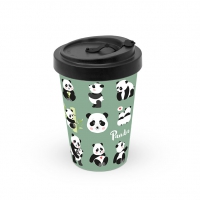 Bamboo mug To-Go - Panda Bears