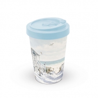 Bamboo mug To-Go - Beach Cabin Bamboo mug To-Go - Beach Cabin
