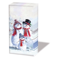 Taschentücher - Snowman With Hat