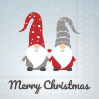 Servietten 25x25 cm - Side By Side