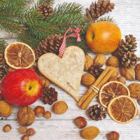 Servietten 33x33 cm - Cosy Autumn