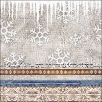 Servietten 33x33 cm - X-Mas Fabric