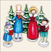 Servietten 33x33 cm - Singing Family