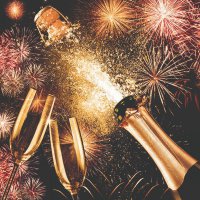 Servietten 33x33 cm - Popping Cork