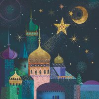 Servietten 33x33 cm - Minarettes