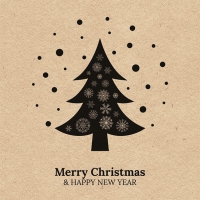 Servietten 33x33 cm - Recycled Dots Around Tree