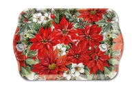 Tablett - Poinsettia All Over