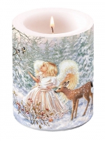 Dekorkerze - Winter Angel
