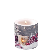 Dekorkerze klein - Birch Candlelight