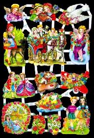 Glanzbilder - Blumen 50er Jahre Glanzbilder - Blumen 50er Jahre