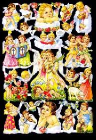 Glanzbilder - verschiedene Engel Glanzbilder - verschiedene Engel