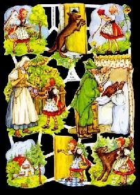 Glanzbilder - Rotkäppchen Glanzbilder - Rotkäppchen