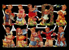 Glanzbilder - Kinder mit Tieren Glanzbilder - Kinder mit Tieren