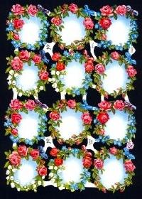 Glanzbilder - 12 Blumenkrnze ohne Text Glanzbilder - 12 Blumenkrnze ohne Text