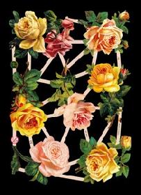 Glanzbilder - gelbe Rosen Glanzbilder - gelbe Rosen