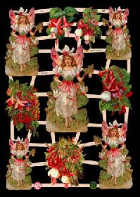 Glanzbilder - Elfen in Fuchsien Glanzbilder - Elfen in Fuchsien