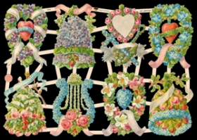 Glanzbilder - liebliche Blumen Glanzbilder - liebliche Blumen