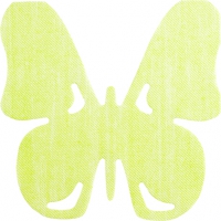 Gestanzte Servietten - Butterfly green Gestanzte Servietten - Butterfly green