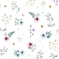 Servietten 25x25 cm - Sweet Flowers Servietten 25x25 cm - Sweet Flowers