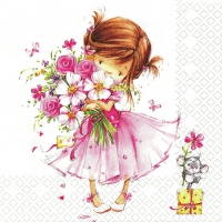 Servietten 33x33 cm - Little Princess