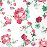 Servietten 33x33 cm - Cottage Roses