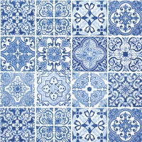 Servietten 33x33 cm - Tiles