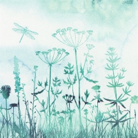 Servietten 33x33 cm - Grasses