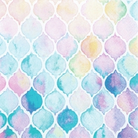 Servietten 33x33 cm - Watercolour Shells