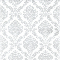 Servietten 25x25 cm - Elegant silver