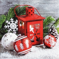 Servietten 25x25 cm - Cabin Charm