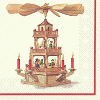 Servietten 33x33 cm - Pyramide