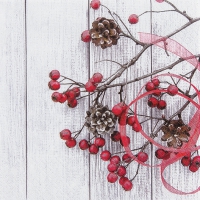 Servietten 33x33 cm - Cottage Rosehip