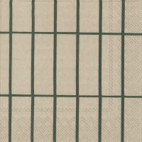 Servietten 25x25 cm - TIILISKIVI linen green