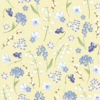 Servietten 25x25 cm - FLOWERS IN SPRING yellow Servietten 25x25 cm - FLOWERS IN SPRING yellow