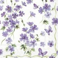 Servietten 25x25 cm - PURPLE SPRING Servietten 25x25 cm - PURPLE SPRING